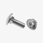 Болт с круглой головкой M8x15 и гайка с фланцем M8 — EG, CFS M8 EG