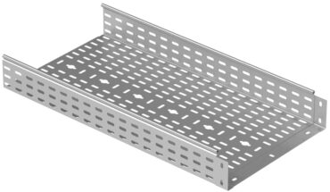 Перфорированный кабельный лоток с интегрированным соединением H:100 W:200 Т:0,6 / L:3000 - PG, FPK 120 06 PG — изображение 6
